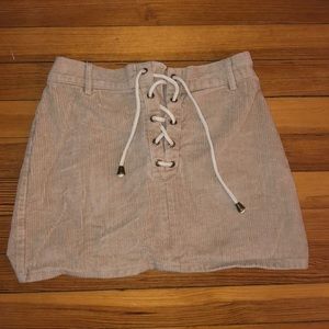 Kendall & Kylie Corduroy Skirt